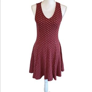 Red Everly Fit and Flare Dress